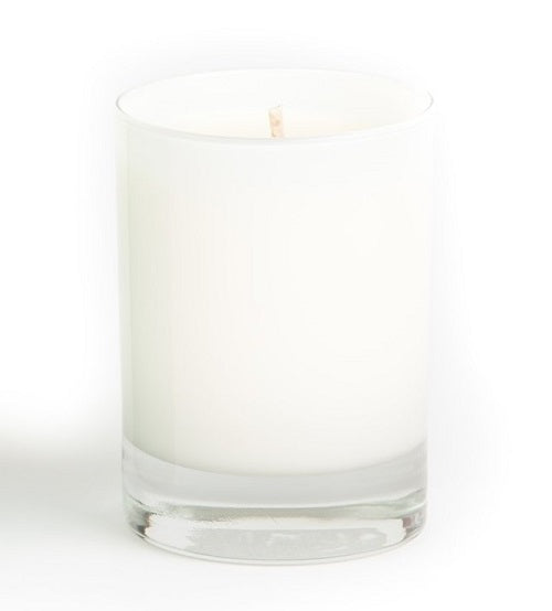 Hydrangea 7 oz Candle in White Glass